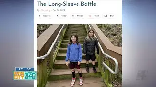 The long sleeves battle - when kids don't want to dress for the weather