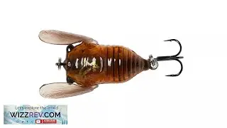 Savage Gear 3D Cicada Surface Lures Perch Chub Trout Bass Fishing Review