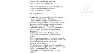 Job openings for Power BI and Tableau