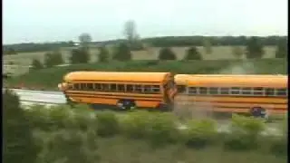 SafeGuard bus-to-bus crash test