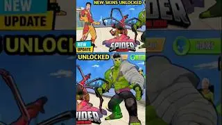 💥NEW UPDATE in Spider Action Fighting Gameplay #spiderfighter #newupdate #hulk #shorts #shortsfeed