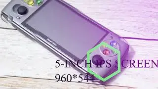 Powkiddy X20 The Latest Retro Game Console, RK3326 Chip, HD IPS screen