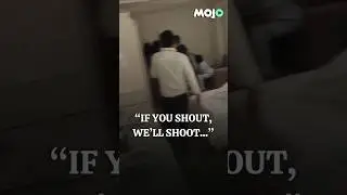 #viralvideo | Armed Robbers Storm Air India Guesthouse in Gurgaon