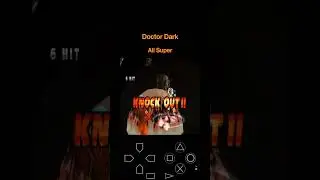 Doctrine Dark all super from Street fighterEx2 Plus #duckstation #retro #Emulator