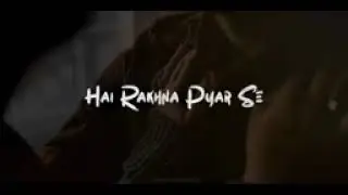 Hazaar baar | Arijit Singh | Baby John Song | Love song | Wthsapp status | Lyrics Song status