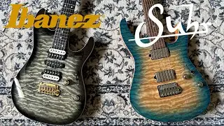 Suhr Modern Custom vs Ibanez Premium AZ