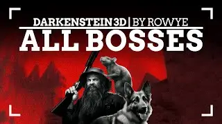 DARKENSTEIN 3D | ALL BOSSES & ENDING (with CUTSCENES) 🎮💪