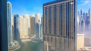 Winter In Dubai Marina
