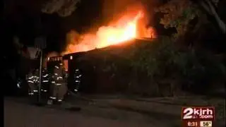Dangerous fire under control