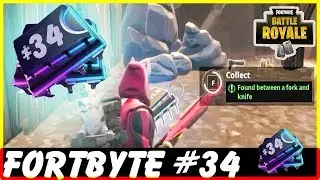 FORTNITE I FORTBYTE #34 Location - FATAL FIELDS