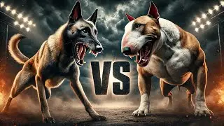 Belgian Malinois vs Bull Terrier 🐕🔥 The Ultimate Showdown!