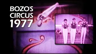 Bozo Circus 1977 Trampoline performance