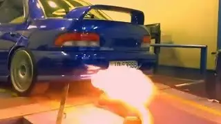 SUBARU WRX STI SOUND EXHAUST! Awesome Turbo Engine Sound/Stright pipes/Launch Control/Drift/Exhaust!