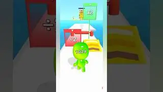 Man Runner  2048 game level 60 #shorts #manrunner2048  #gamingwithrabia #gameplay