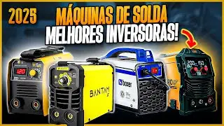 MELHORES MÁQUINAS DE SOLDA INVERSORA para Comprar em 2025! Top 4 MAIS VENDIDOS - Máquina de Solda
