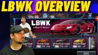 CSR2 Liberty Walk Event Overview + Showdown races with the Lambo, WBWK