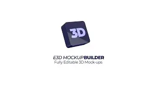 3D Mock Up Builder  After Effects Template