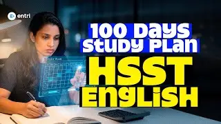 🔥 100 Days HSST English  Study Plan 🔥| Teaching Exams | Entri 