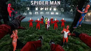 Hey, Spider-Man!! Helping Everyone On The Way To School (Action POV)