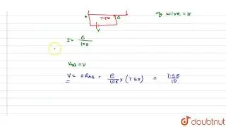 A potentiometer , with a wire of length 10 m,  is connected to an accululator of steady voltage.