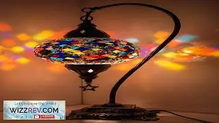 Turkish Moroccan Mosaic Bohemian Colorful Table Bedside Lamp Light Lampshade eBay