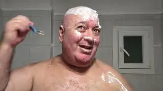 Μιλαμε για πολυ μαλλι!Κουρεμα ξυρισμα αλα Μπαμπινο! #Κουρεμα #Ξυρισμα #gillettemach3 #ξυριζοκουρεμα