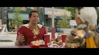 Shazam meeting with the daughter of Atlas ( Shazam furry of gods)