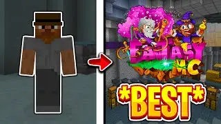 THE *BEST* NEW SKYBLOCK SERVER IN 2021! (Minecraft OP Skyblock) - FantasyMC [5]