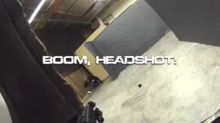 Wreckless Media - G4-A2 Blazing Hog - Airsoft HEADSHOT!