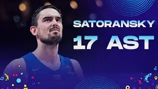 Tomas SATORANSKY Breaks Assist Record!  🧙&zwj;♂️🇨🇿  | 17AST | FIBA #EuroBasket 2022
