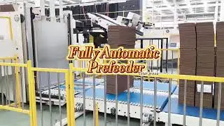 Intelligent Fully Automatic Feeding System for Carton Production Line | Industry 4.0