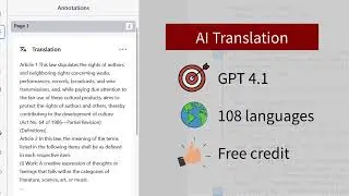 How to Translate PDFs with AI (2026)? Stop Tab Overload with KDAN PDF for Windows v2.5.0 | KDAN PDF