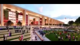 Runner Up Design Of Central Vista New Delhi Rajpath by CP Kukreja Architects .