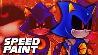 Metal Sonic Doodles | Speedpaint