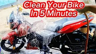 5 Minute Bike wash | How to Clean & Degrease Your Bike