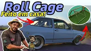 COMO FAZER ROLL CAGE (GAIOLA , SANTO ANTONIO) . FEITO EM CASA.