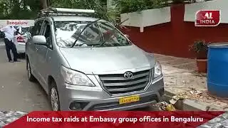 Income tax raids at Embassy group offices in Bengaluru | A1 India |