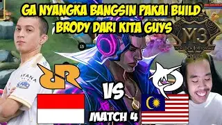 XINNN PAKAI BUILD BRODY DARI SANG SANNIN 😜😭 BUILD KITA MELEGENDA GUYS - M3 RRQ VS TODAK MATCH 4