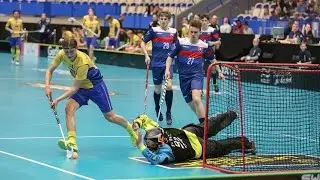 Men's U19 WFC 2017 - Highlights SVK v SWE