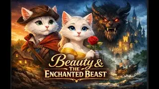 🌹👑 Beauty & the Beast |A Timeless Tale of Love Beyond Appearances| 美女と野獣 | 美女與野獸 #cat #animation p1