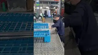 Why do big factories secretly change to plastic pallets? #plastic#machine