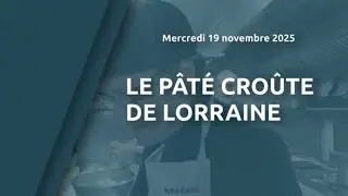 Le p&acirc;t&eacute; cro&ucirc;te de lorraine