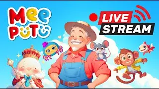 🔴 LIVE | Youtube Kids Video | MeePutu Fun Learning & Nursery Rhymes channel!