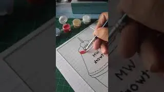 LUKIS ADIKNYA TAEHYUNG BTS⁉️ || athiyyart