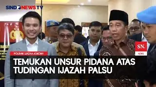 Pencemaran Nama Baik, Laporan Jokowi Naik ke Penyidikan | Sindo Prime |14/07