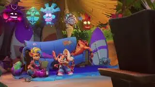 Crash Bandicoot 4 - The Past Unmasked + Ending (No Hit)