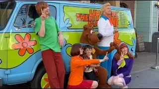 Scooby-Doo meet and greet 2024 in Universal Studios Hollywood Los Angeles