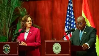U.S. Vice President Kamala Harris, Ghana deepen bilateral relations, strengthen trade and investment