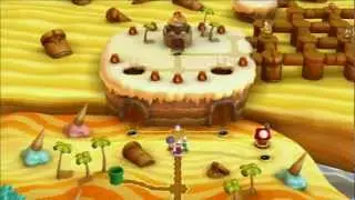 New Super Mario Bros. U Let's Play pt.3 Layer-Cake Desert