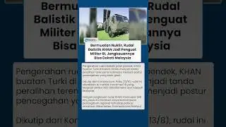 Bermuatan Nuklir, Rudal Balistik KHAN Jadi Penguat Militer RI, Jangkauannya Bisa Dekati Malaysia